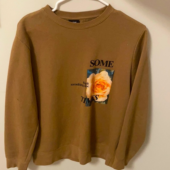 Brown H&M crewneck - Picture 1 of 3